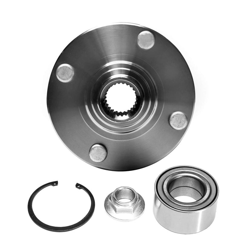 TUCAREST 518510 Front Wheel Bearing and Hub Compatible With 2000-2003 2004-2007 2008-2011 Fo-rd Focus [Hub Repair Kit; 4 Lug] - Image 3